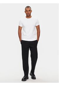 Calvin Klein T-Shirt K10K112724 Biały Slim Fit. Kolor: biały. Materiał: bawełna