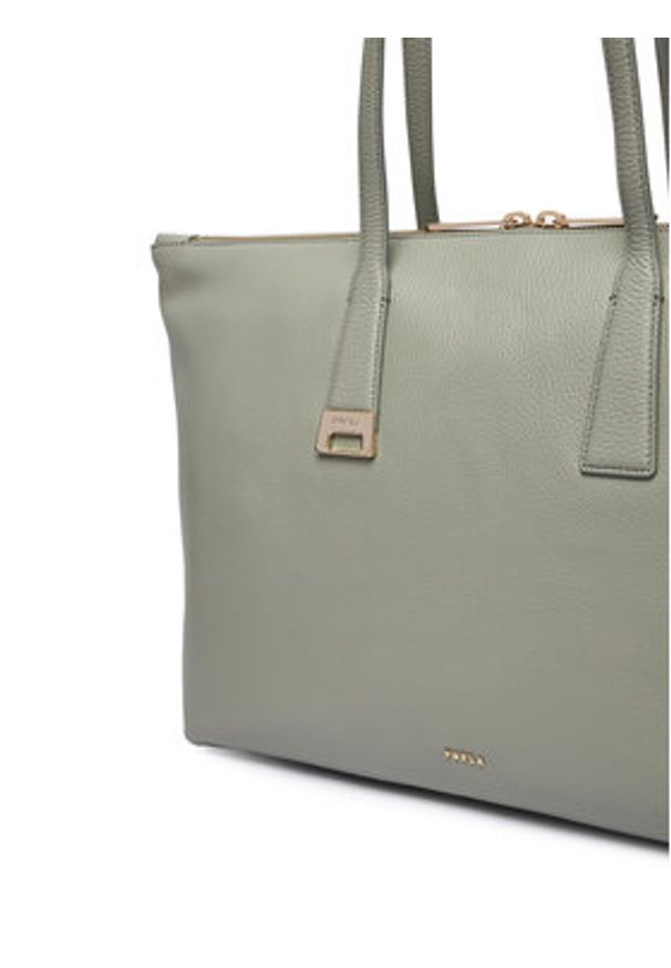 Furla Torebka Olivia L WB01940 HSF000 CN AG700 Zielony. Kolor: zielony. Materiał: skórzane