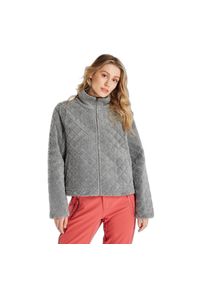 Damski sweter z zamkiem błyskawicznym Protest Prtbellflower. Kolor: wielokolorowy, szary, zielony. Materiał: polar. Sezon: zima. Sport: narciarstwo #1