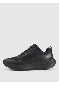 4f - 4F Sneakersy Speed Hiker męskie - czarne 45. Okazja: na co dzień. Kolor: czarny. Materiał: guma. Szerokość cholewki: normalna. Sport: turystyka piesza