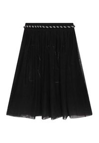 DKNY Spódnica D33606 S Czarny Regular Fit. Kolor: czarny. Materiał: syntetyk