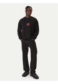 Hugo - HUGO Bluza Danotop 50553134 Czarny Regular Fit. Kolor: czarny. Materiał: bawełna #5