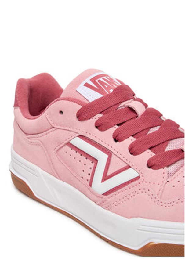 Vans Sneakersy Upland VN000D70ZRY1 Różowy. Kolor: różowy. Materiał: zamsz, skóra