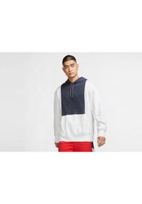 Nike - Bluza męska nike air jordan legacy 1 pullover hoodie white. Kolor: biały. Materiał: bawełna, poliester. Sport: bieganie #1