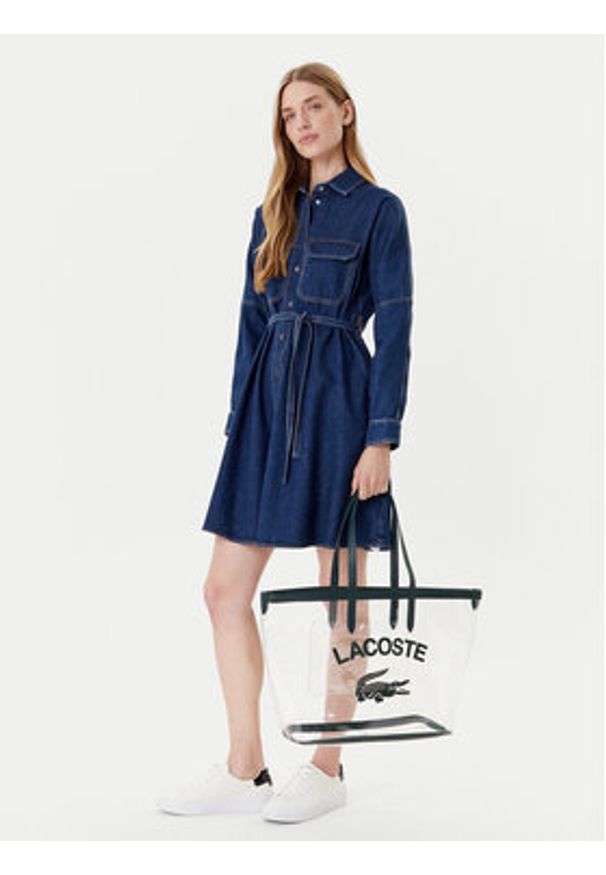 Lacoste Torebka NF4930AS Przezroczysty