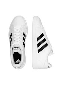 Adidas - adidas Sneakersy GRAND COURT BASE 2.0 GW9250 WB Biały. Kolor: biały. Materiał: materiał #6