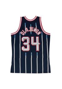 Mitchell & Ness - Koszulka Nba Houston Rockets Hakeem Olajuwon. Kolor: niebieski. Sport: koszykówka #2