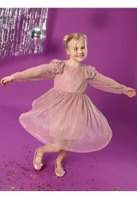 Sinsay - Sukienka babydoll - różowy. Kolor: różowy #1