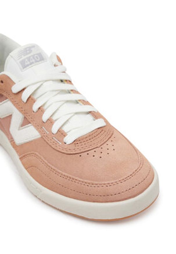 New Balance Sneakersy NM440JW2 Różowy. Kolor: różowy. Materiał: zamsz, skóra