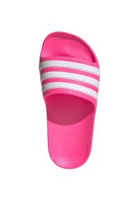 Adidas - Klapki adidas Adilette Aqua Slides Jr IG4860 różowe. Okazja: na plażę. Kolor: różowy. Materiał: syntetyk. Styl: sportowy
