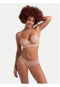Dorina Biustonosz z fiszbiną Rochelle FXWB0028LA173 Beżowy. Kolor: beżowy. Materiał: syntetyk #10