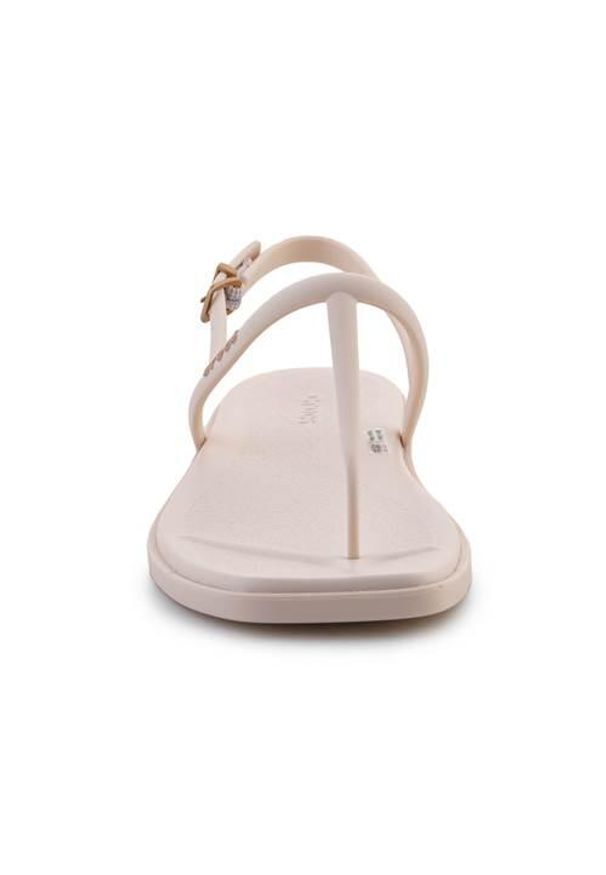 Buty do chodzenia damskie Crocs Miami Thong. Zapięcie: klamry. Kolor: beżowy. Materiał: materiał, syntetyk. Sport: turystyka piesza