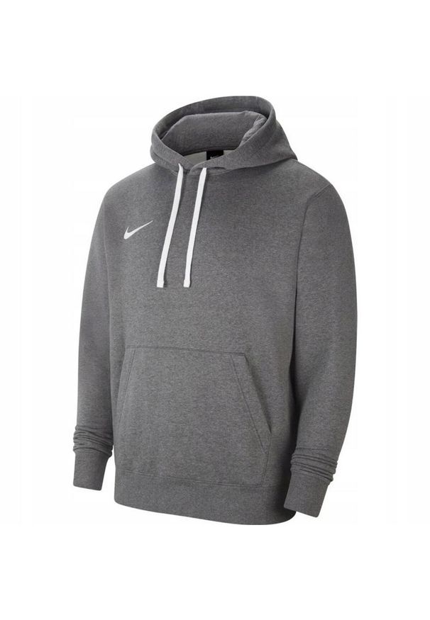 Nike - Męska Bluza Z Kapturem Team Club 20. Typ kołnierza: kaptur. Kolor: szary
