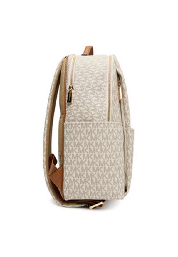 MICHAEL Michael Kors Plecak Sable 30T5G3XB3B Beżowy. Kolor: beżowy. Materiał: skóra