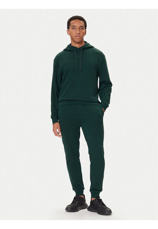 Hugo - HUGO Dres Dapodayote 50492581 Zielony Relaxed Fit. Kolor: zielony. Materiał: bawełna