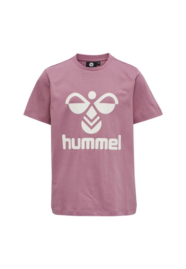 Koszulka dla dziewczynki Hummel Tres. Kolor: różowy. Sport: joga i pilates