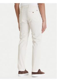 TOMMY HILFIGER - Tommy Hilfiger Chinosy Denton MW0MW41923 Écru Straight Fit. Materiał: bawełna #4