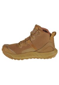 Buty trekkingowe męskie, Under Armour Micro G Valsetz Mid. Kolor: brązowy. Sport: turystyka piesza