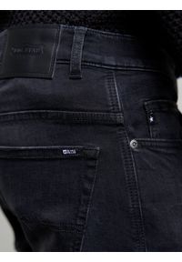 Big-Star - Spodnie jeans męskie skinny czarne Deric 950. Stan: podwyższony. Kolor: czarny. Styl: elegancki