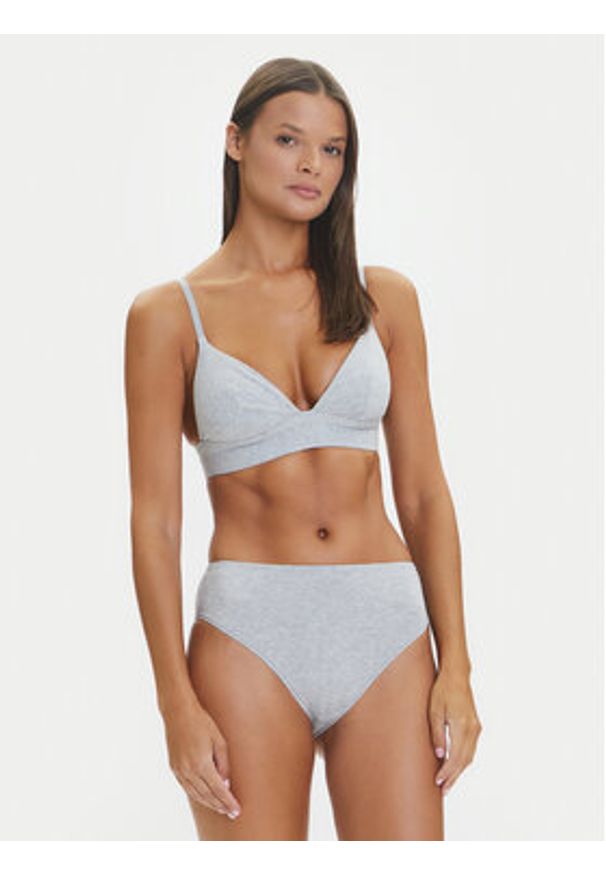 Hunkemöller Biustonosz braletka 302031 Szary. Kolor: szary. Materiał: syntetyk