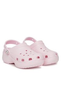 Crocs Klapki Classic Platform Pearl Clog 211231 Różowy. Kolor: różowy. Obcas: na platformie #3
