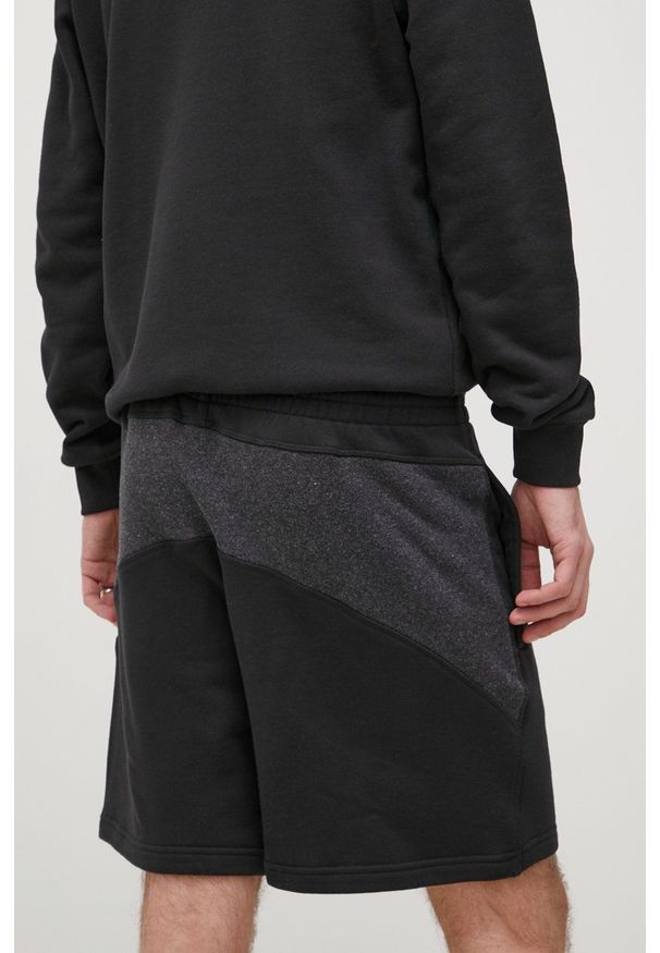 adidas Originals szorty bawełniane męskie kolor czarny. Okazja: na co dzień. Kolor: czarny. Materiał: bawełna. Styl: casual