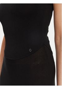 Guess Sukienka dzianinowa W5YK0S Z0241 Czarny Regular Fit. Kolor: czarny. Materiał: wiskoza #5