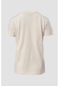 Guess - GUESS Biały damski t-shirt na krótki rękaw z cyrkoniami Romy, Rozmiar S. Okazja: na co dzień. Kolor: biały. Długość rękawa: krótki rękaw. Długość: krótkie. Styl: elegancki, casual #5