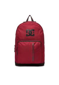 DC Plecak C-DCI-B-001-08 Bordowy. Kolor: czerwony. Materiał: materiał
