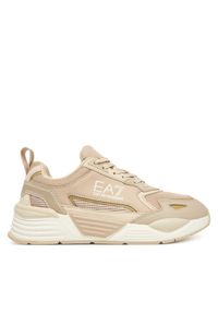Sneakersy EA7 Emporio Armani. Kolor: beżowy #1