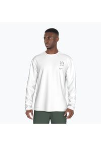 Longsleeve męski Nike Luxe Letter Hydroguard. Kolor: biały. Długość rękawa: długi rękaw