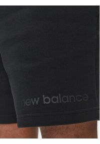 New Balance Szorty sportowe Shifted MS41552 Czarny Regular Fit. Kolor: czarny. Materiał: bawełna, syntetyk. Styl: sportowy