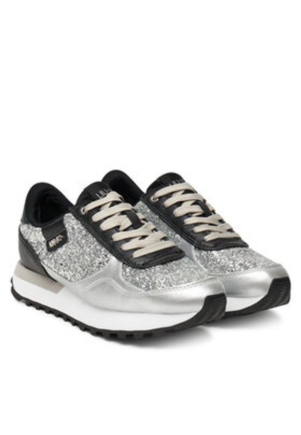 Liu Jo Sneakersy Evelyn 915 BF5057 EX015 Srebrny. Kolor: srebrny