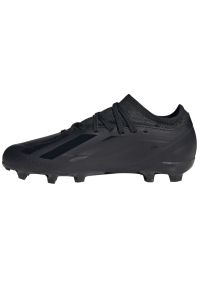 Adidas - Buty piłkarskie adidas X Crazyfast.3 Fg Jr ID9355 czarne. Zapięcie: sznurówki. Kolor: czarny. Materiał: syntetyk. Sport: piłka nożna #1