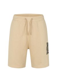 Szorty Lonsdale Fringford. Kolor: beżowy, wielokolorowy, czarny. Materiał: bawełna, guma #1