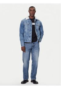 Karl Lagerfeld Jeans Kurtka jeansowa A4M14014 Niebieski Regular Fit. Kolor: niebieski. Materiał: bawełna #5