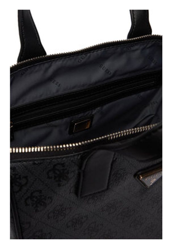 Guess Torebka Follie Travel TWLB96 76019 Szary. Kolor: szary. Materiał: skórzane