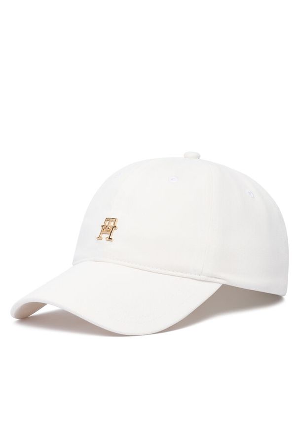 TOMMY HILFIGER - Czapka z daszkiem Tommy Hilfiger. Kolor: biały