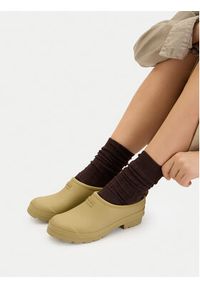 Hunter Kalosze CEO-SJY-S Khaki. Kolor: brązowy. Materiał: kauczuk #7