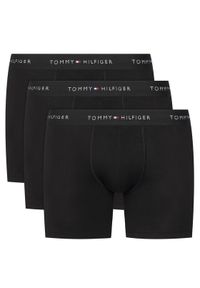 TOMMY HILFIGER - Tommy Hilfiger Komplet 3 par bokserek UM0UM02765 Czarny. Kolor: czarny. Materiał: bawełna