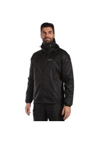 Kurtka wodoodporna Kilpi Jaluu. Kolor: czarny. Sport: turystyka piesza #1