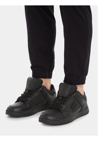 Tommy Jeans Sneakersy Tjm Leather Skater Tongue EM0EM01260 Czarny. Kolor: czarny. Materiał: skóra