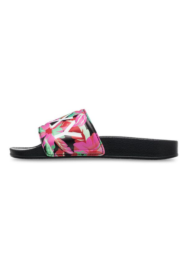 Roxy - Sandały dla Dziewczynki RG SLIPPY II Czarny. Kolor: wielokolorowy. Materiał: syntetyk. Styl: sportowy