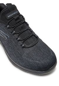 skechers - Skechers Sneakersy Key Pace 232469 BBK Czarny. Kolor: czarny. Materiał: materiał #3
