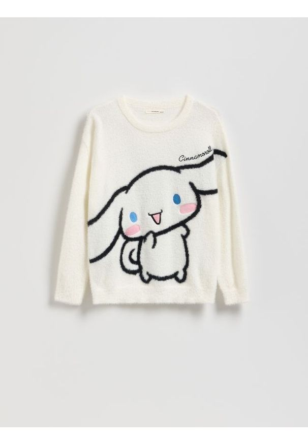 Reserved - Sweter Cinnamoroll - wielobarwny. Materiał: wiskoza, dzianina