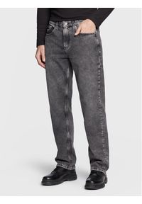 Calvin Klein Jeans Jeansy J30J322415 Szary Straight Fit. Kolor: szary
