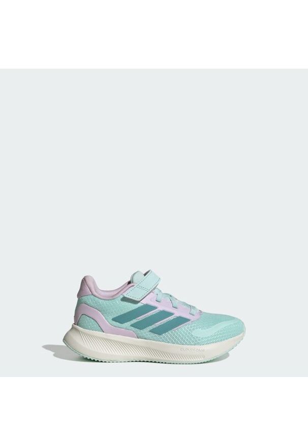 Adidas - adidas Sneakersy Runfalcon 5 JP9403 Zielony. Kolor: zielony. Materiał: materiał