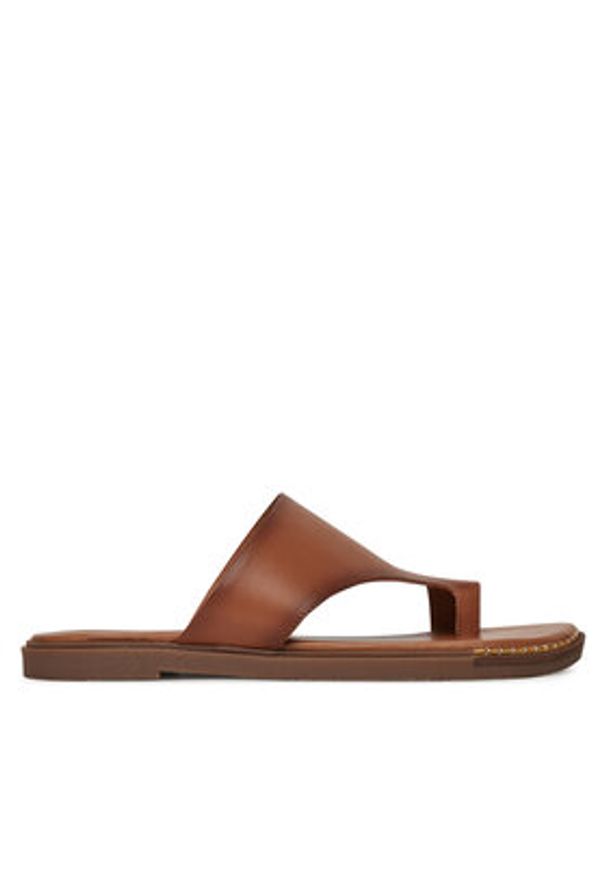 Lasocki Japonki LALITA WI23-LALITA-10 Brązowy. Kolor: brązowy. Materiał: skóra