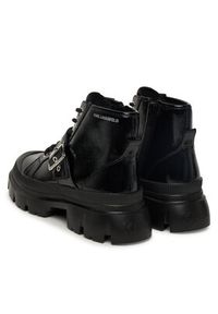 Karl Lagerfeld - KARL LAGERFELD Trzewiki KL43535 Czarny. Kolor: czarny. Materiał: skóra #3