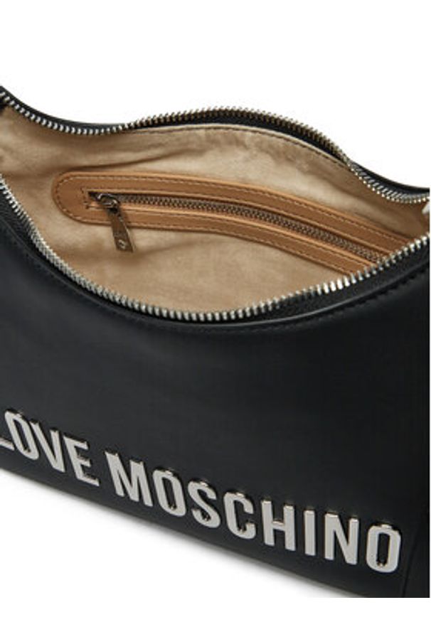 Love Moschino - LOVE MOSCHINO Torebka JC4025PP1MKD000B Czarny. Kolor: czarny. Materiał: skórzane